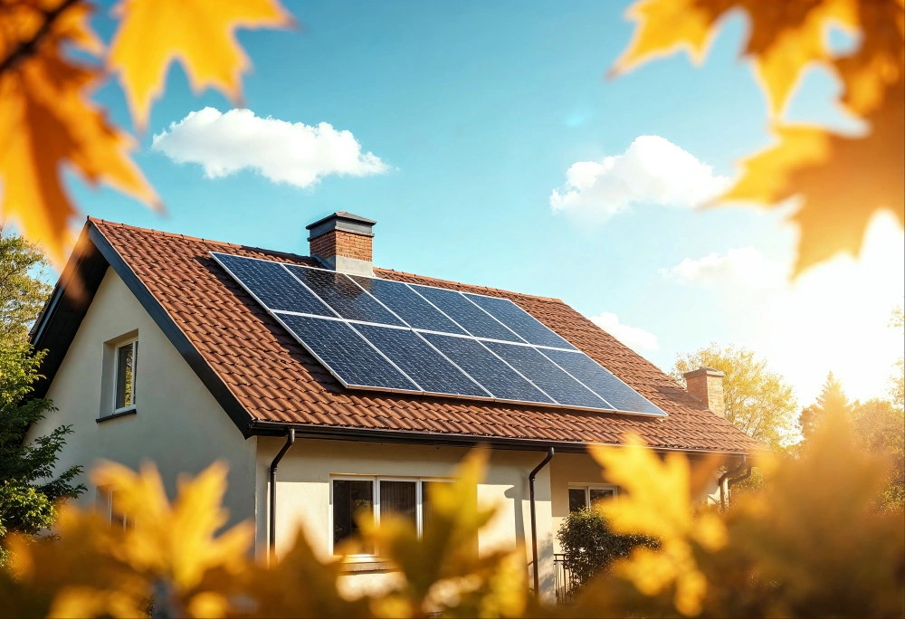 sistema de energía solar con batería